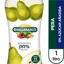 Agua de Fruta Guallarauco Pera 0% Azúcar Añadida 1 L