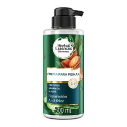 Crema para Peinar Herbal Essences Aceite de Argán de Marruecos y Aloe 300 ml