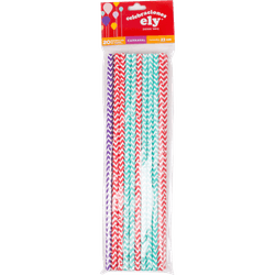 Bombillas Papel Celebraciones Ely 20 un.