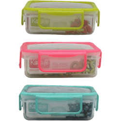 Hermético Cuadrado Keep 600 ml 1 un.