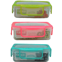 Hermético Rectangular Keep 600 ml 1 un.