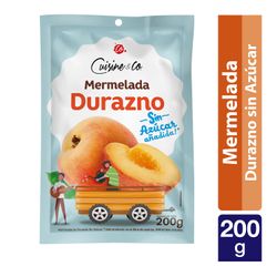 Mermelada Cuisine & Co Durazno Sin Azúcar 200 g