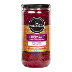Chucrut Fermentado La Fermentista Clásico Púrpura 680 g