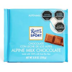 Chocolate de Leche Ritter Sport 250 g