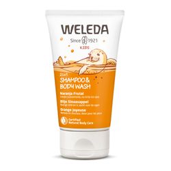 Shampoo y Gel de Ducha Bebé Naranja 150 ml