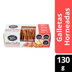 Galletas Perfect Choice Artisan Zapallo y Cranberries 130 g