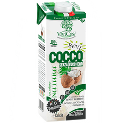 Bebida Vegetal ViviCosi Coco Sin Azúcar y Gluten 1 L