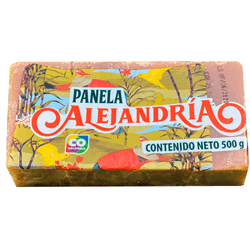 Panela Alejandria en Bloque 500 g