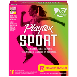 Tampones Playtex Sport Regular 18 un.