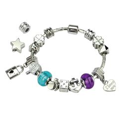 Set Pulseras con Colgantes