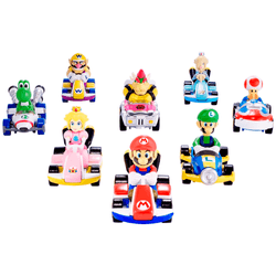 Hot Wheels Mario Kart Personajes 1:64 (surtido)