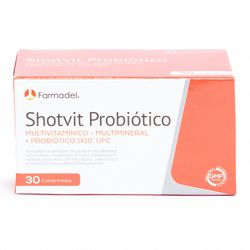 Shotvit probiotico 30 tabletas