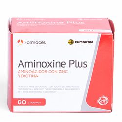 Aminoxine Plus Farmadel 60 Cápsulas