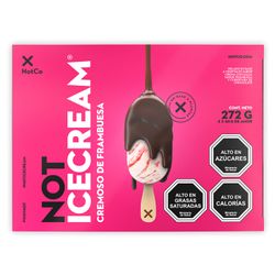 Helado Vegetal Noticecream Multipack Crema Frambuesa 68 g 4 un.
