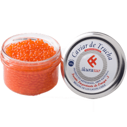 Caviar Rojo de Trucha Ikurasur 100 g
