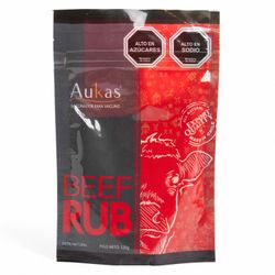 Sazonador Aukas Beef Rub 120 g