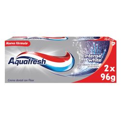 Pasta Dental Aquafresh Intense White 96 g 2 un.