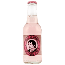 Pack 4 un. Bebida Thomas Henry Gasificada Flor Del Cerezo 200 cc