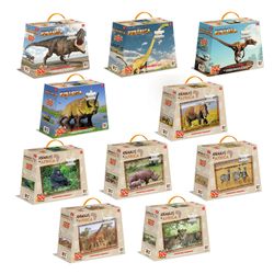 Puzzle 100 Piezas Animales y Jurásica (surtido)
