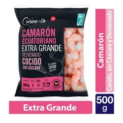 Camarón Cocido Sin Cáscara XL 500 g