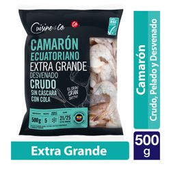 Camarón Crudo Sin Cáscara XL 500 g