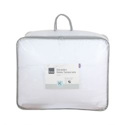 Plumón Doble Temporada King Plaza Blanco