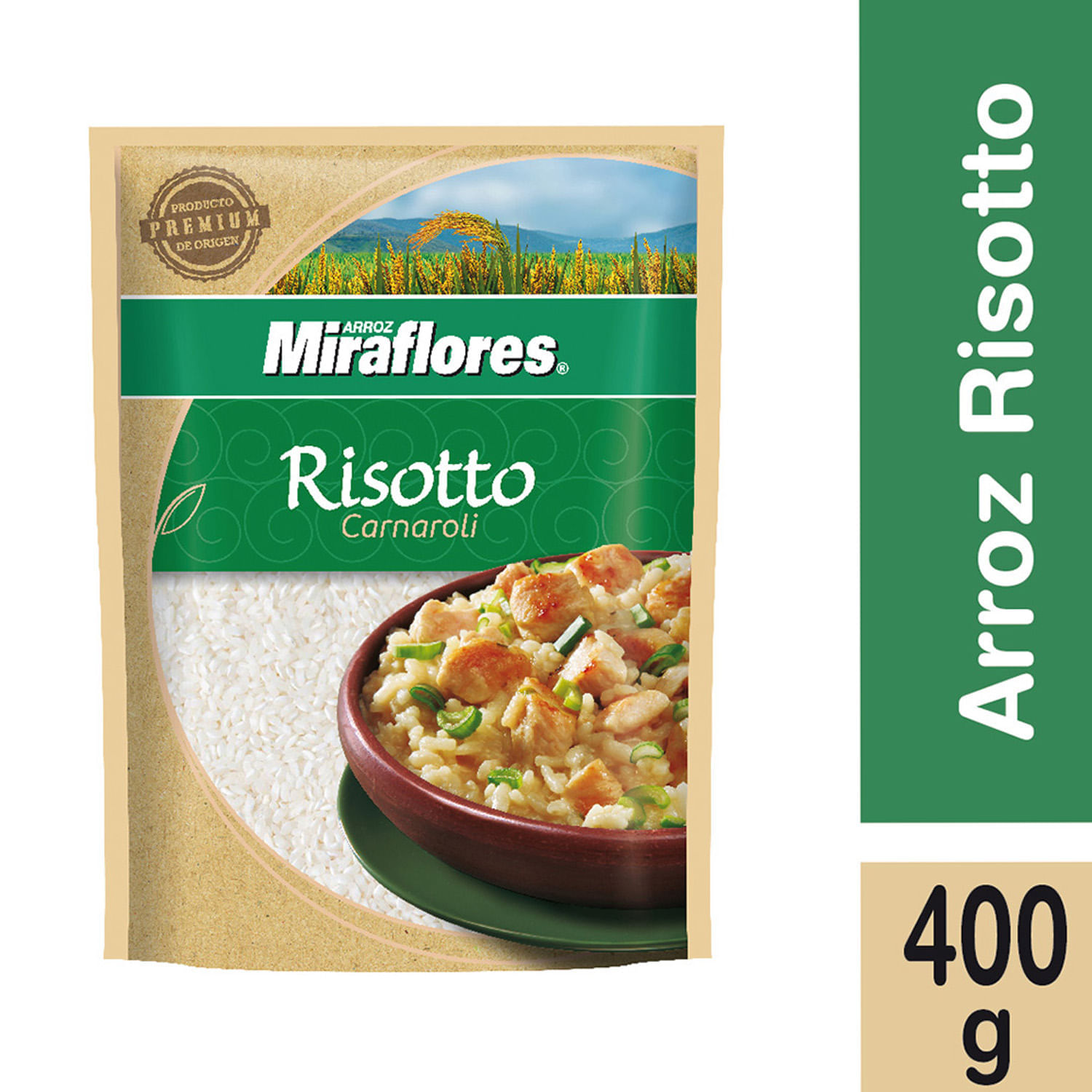 Arroz Risotto Miraflores 400 g