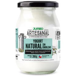 Yogurt Artesanal Natural 200 g
