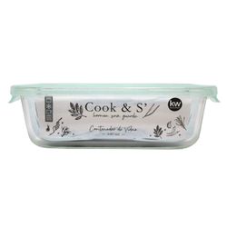 Contenedor rectangular borosilicato 640 ml
