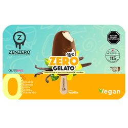 Helado Zenzero Zero Vainilla 3 un. 55 g