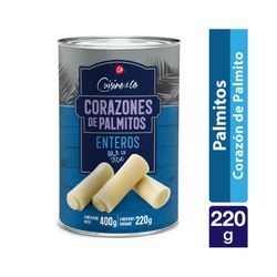 Corazón de Palmito Entero 220 g drenado