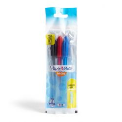 Bolígrafos Sharpie InkJoy 100st Fino (1 Negro + 1 Azul + 1 Rojo)