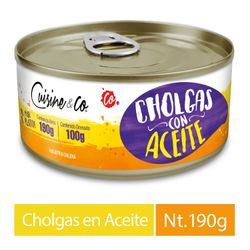 Cholgas en Aceite 100 g drenado