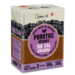 Porotos Negros 230 g drenado, 390 g neto