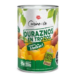 Duraznos Trocitos Cuisine & Co 250 g drenado