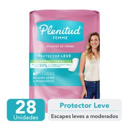 Protectores Plenitud Femme Leve 28 un.