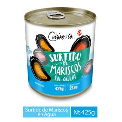 Surtido de Mariscos en Agua 213 g drenado