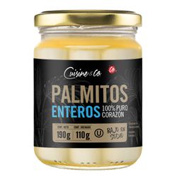 Palmitos Enteros Premium 110 g drenado, 190 g neto