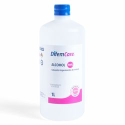 Alcohol 70% Difem Pharma Higienizante de Manos 1 L