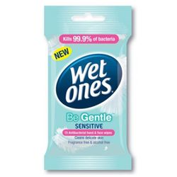 Toallas Húmedas Wet Ones Antibacteriales 15 un.