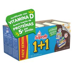 Pack 5 un. Yogurt con Cereal Soprole 1+1 Zucaritas + Mini Cookies 140 g