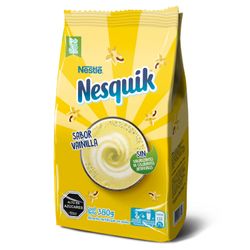 Saborizante para Leche Nesquik Vainilla Bolsa 380 g