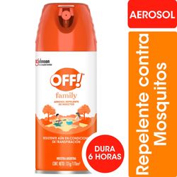 Repelente para Mosquitos OFF! Family en Aerosol 170 ml