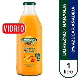 Jugo Guallarauco Durazno Naranja 0% Azúcar Añadida 1 L