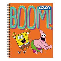 Cuaderno universitario Bob Esponja 7 mm 100 hojas