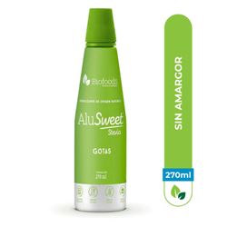 Endulzante Alusweet Stevia Sin Amargor 270 ml