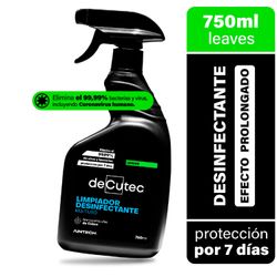 Limpiador Desinfectante Decutec Multisuperficies Leaves 750 ml