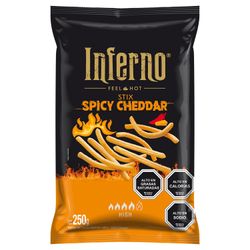 Ramitas Inferno Spicy Cheddar 250 g