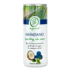 Agua de Coco Be Organics Spark Arándano 250 ml