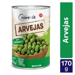 Arvejas 170 g drenado, 310 g neto